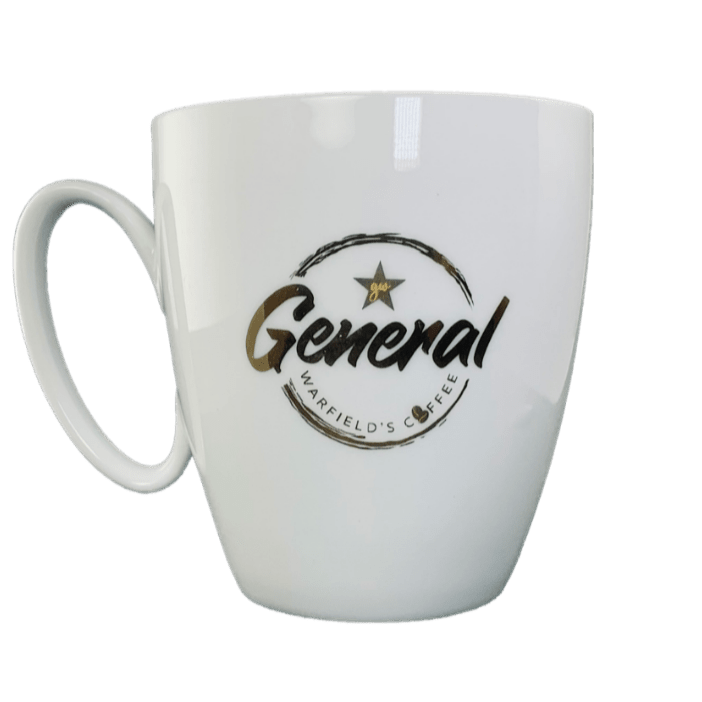 General Warfield's Coffee Cup in White 12oz