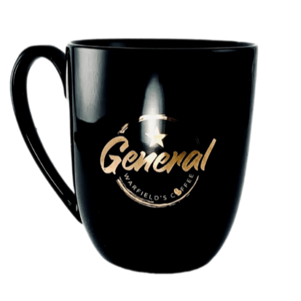 General Warfield's Coffee Cup in Black 11oz