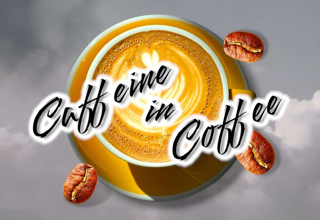 Caffeine content in a cup of coffee