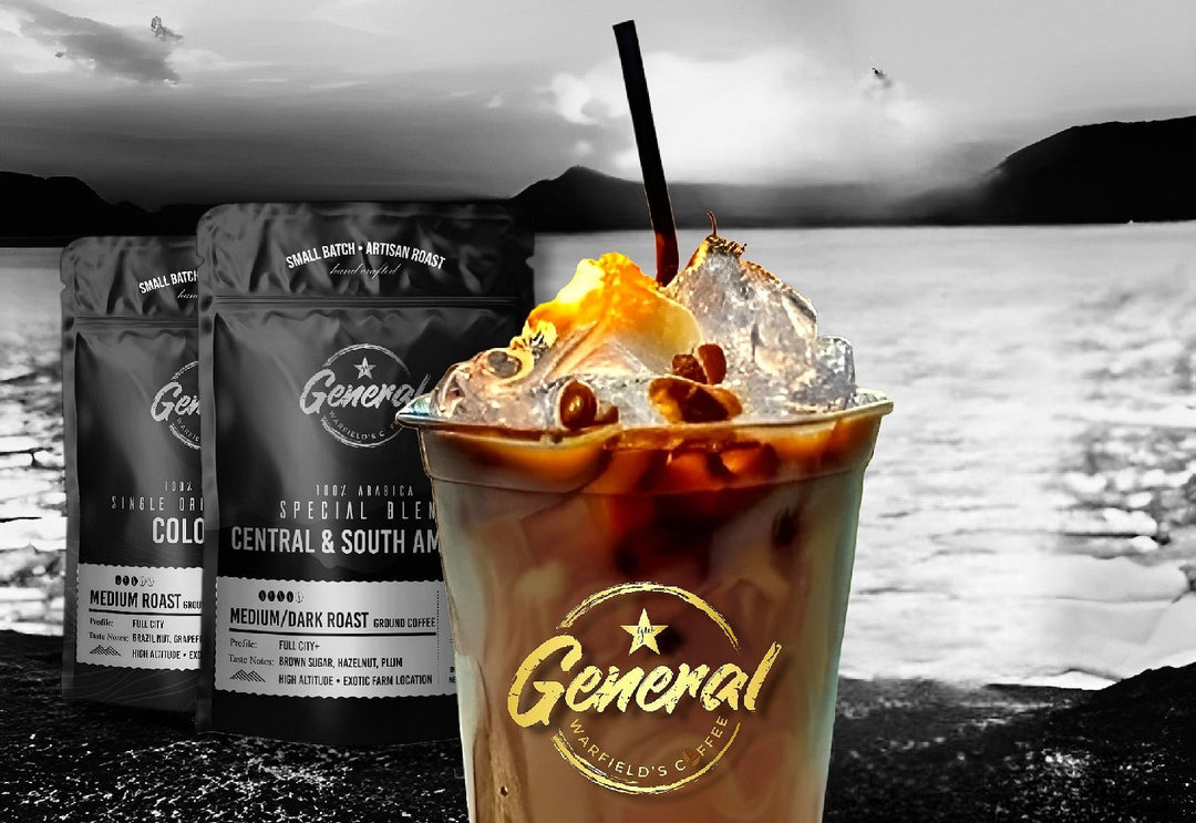 Step by step turn specialty grade drip grind coffee into refreshing cold brewed coffee