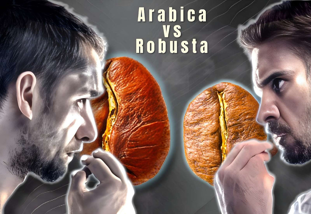 The difference between Arabica and Robusta beans