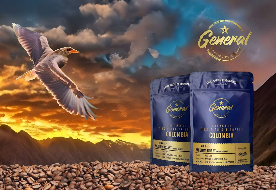 High altitude coffee beans 