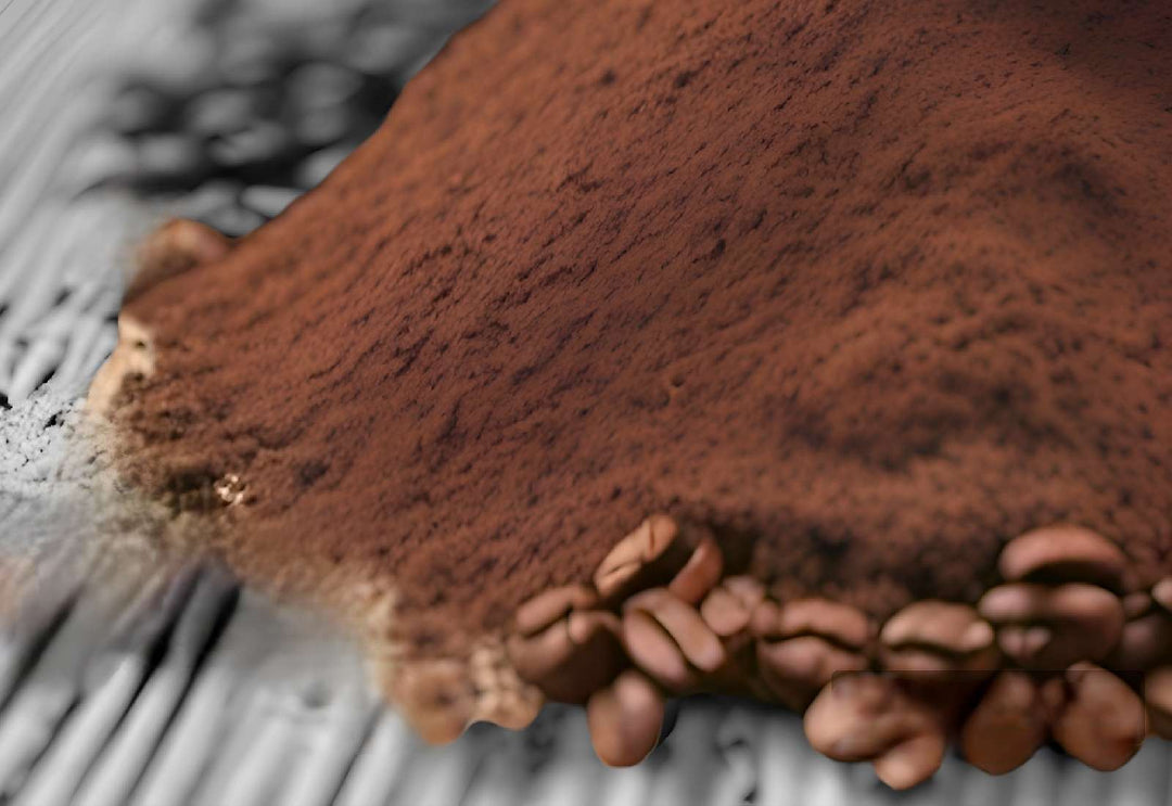 Image of varying coffee grind sizes representing the science behind grind size and coffee flavor