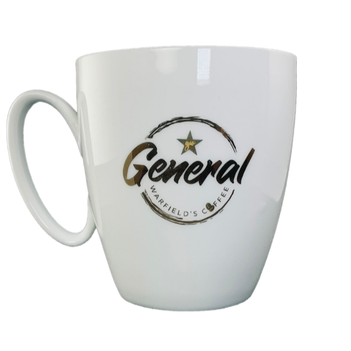 General Warfield's Coffee Cup in White 12oz