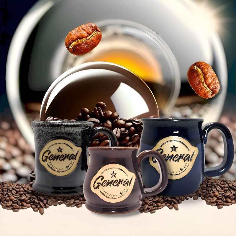 our lead free and handmade coffee mugs