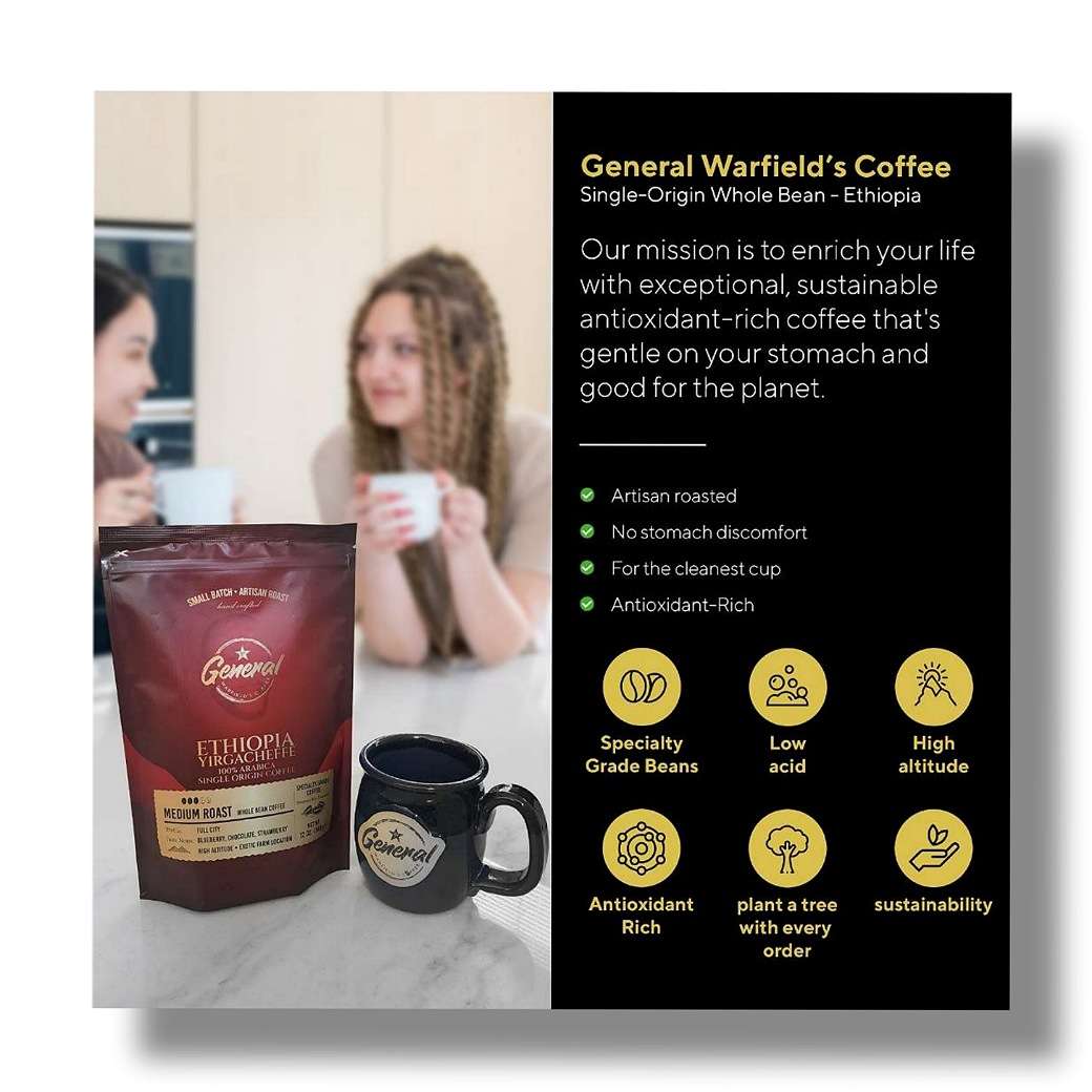 100% Arabica Single-Origin Whole Bean Coffee - Ethiopia