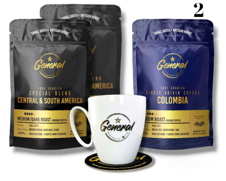 General Warfield’s Coffee Bundle of Goodies option 2