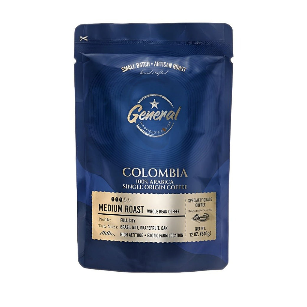 Single-Origin Colombian Coffee – Medium Roast 12oz – General